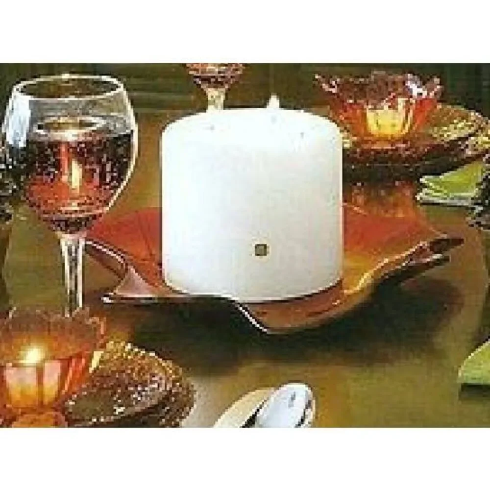🩵PartyLite Indian Summer 3 Wick Candle Holder